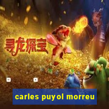 carles puyol morreu